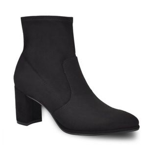 Nine West Luella Women Black High Heel Ankle Boots